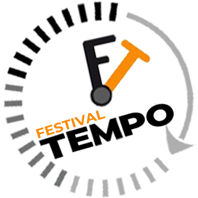 festivaltempo uscio logo nero inscritto